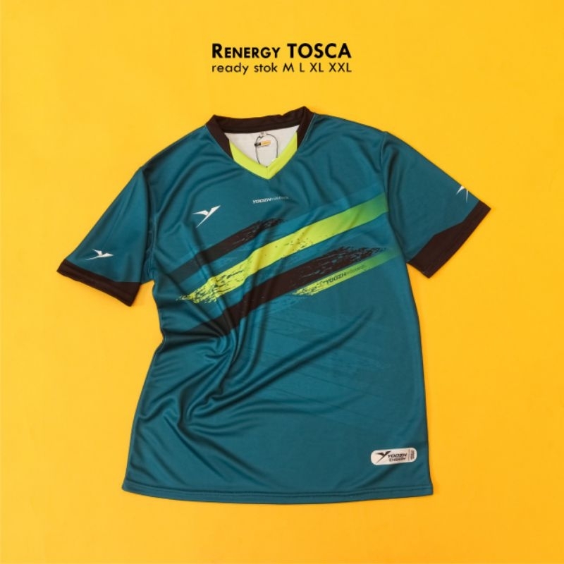 [ ANAK & DEWASA ] BAJU RENERGY TOSCA BAJU RENERGY KAOS BADMINTON VOLLY GOWES IMPORT PINGPONG JERSEY 
