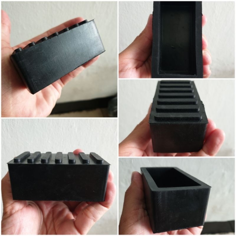 KARET KAKI TANGGA BAJA RINGAN 35×75MM CANAL C DATAR