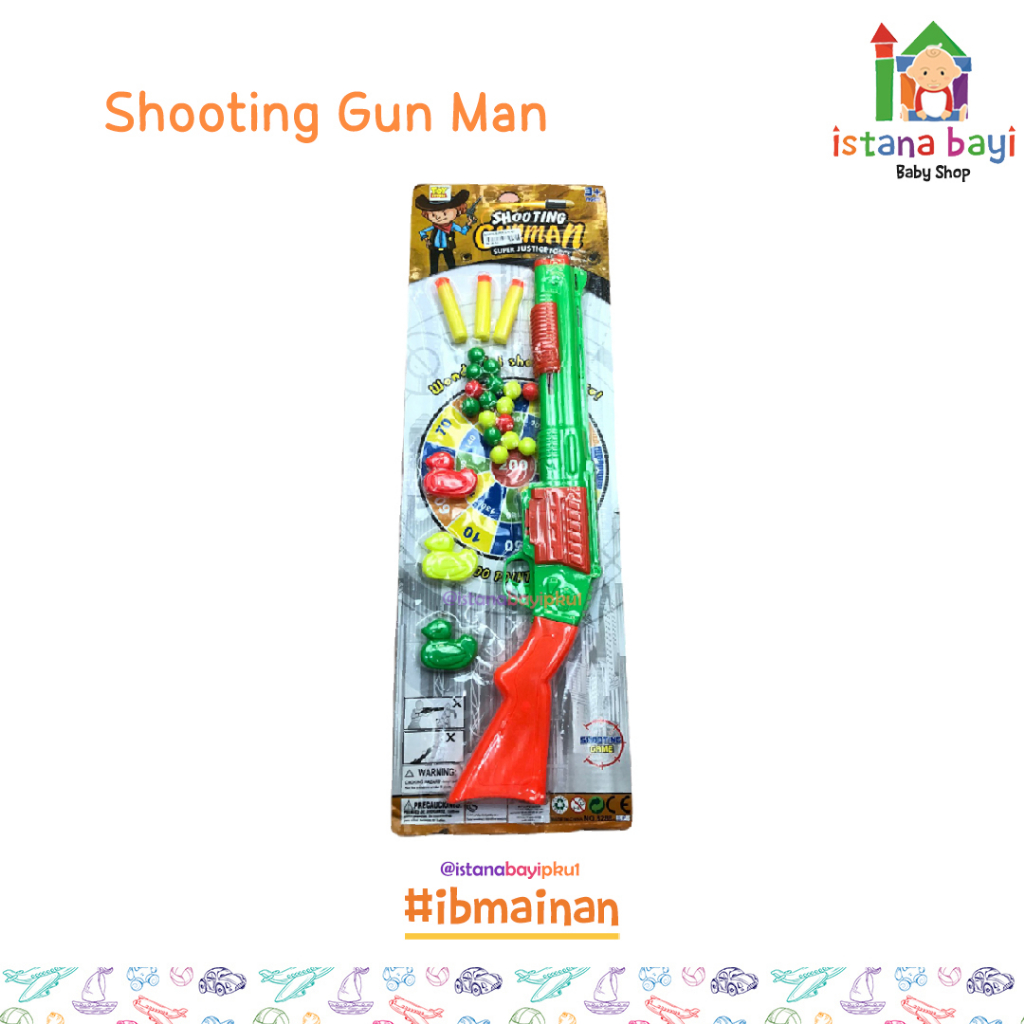 Mainan Anak Pistol Set - Mainan Anak Murah