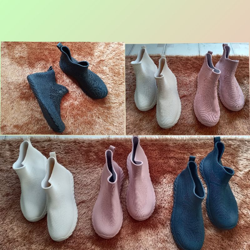 New Sneakers Slip on Boots Jelly (36-40)