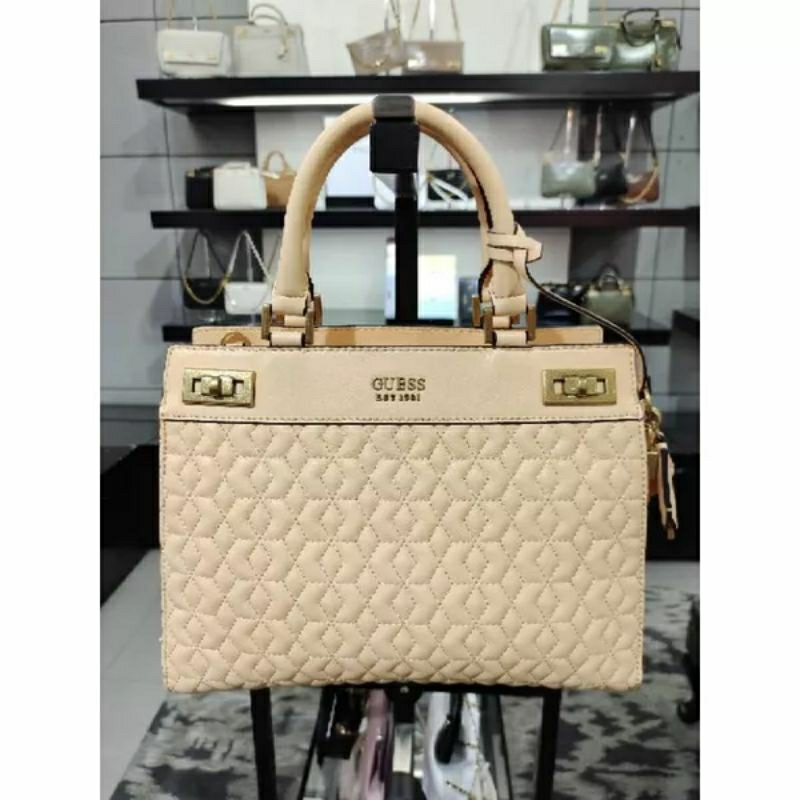 Tas GUESS wanita original 100% Katey Luxury Satchel