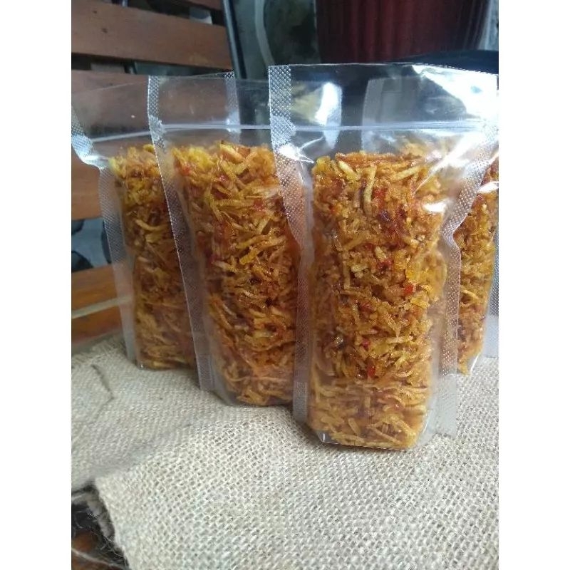 

Kentang Mustofa Original, Pedas, Ekstra Pedas