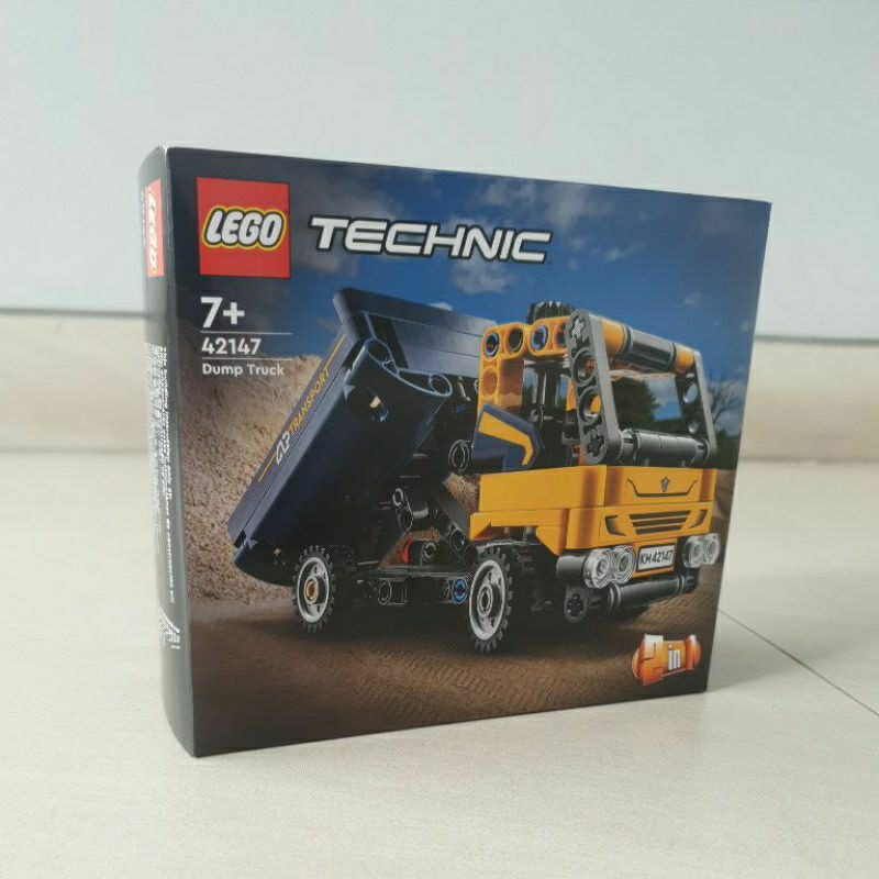 LEGO Technic 42147 Dump Truck dan excavator