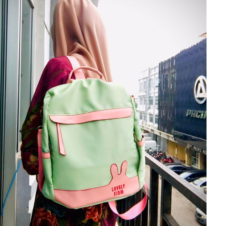 TAS RANSEL IMPORT WANITA LOVELY FIDM NEW COLLECTION