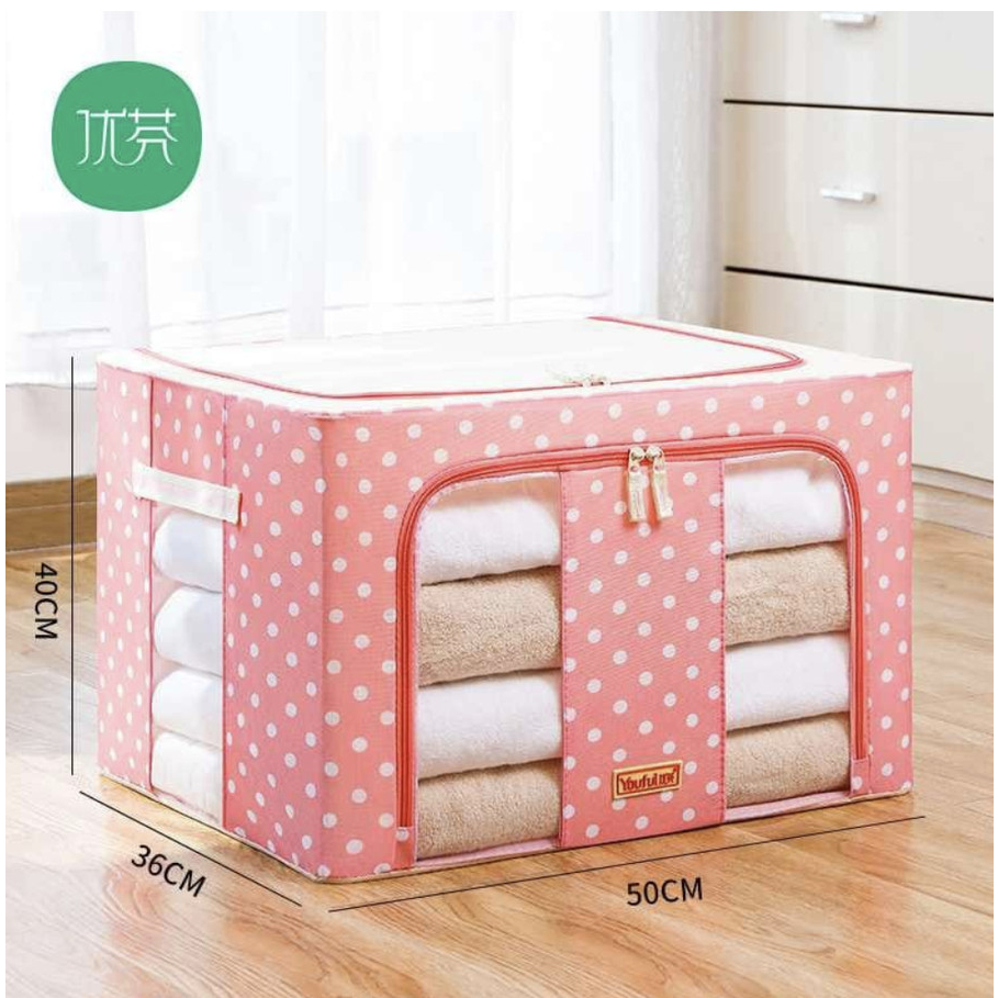 Storage Box 66L Multifungsi / Tempat Penyimpanan Mainan Baju Selimut PREMIUM TO-015