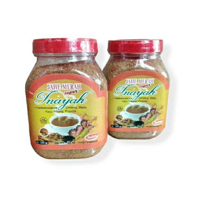 

Jahe merah super inayah 330gr