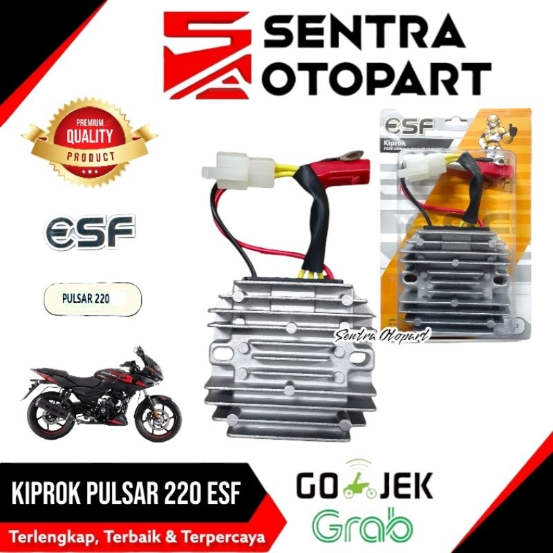 Kiprok regulator bajaj pulsar 220 esf