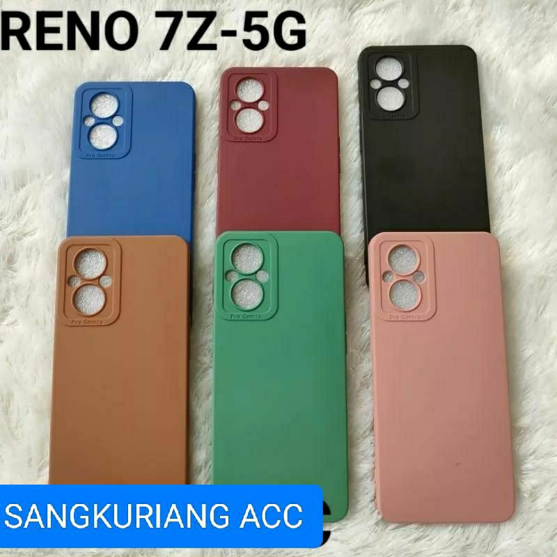 SOFTCASE SLICON MACARON OPPO RENO 7Z 5G