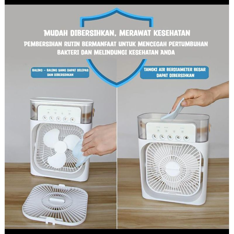 TURUN HARGA ! AC mini portable V3 plus kipas angin 600ML Kipas Angin Pendingin Spray Air