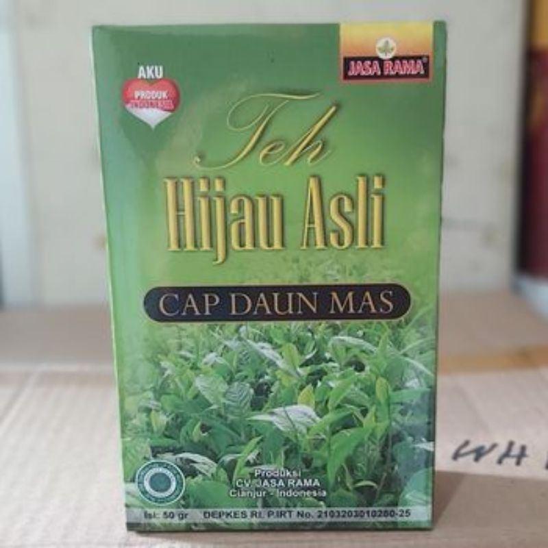 

Teh HIJAU Daun Mas JASARAMA