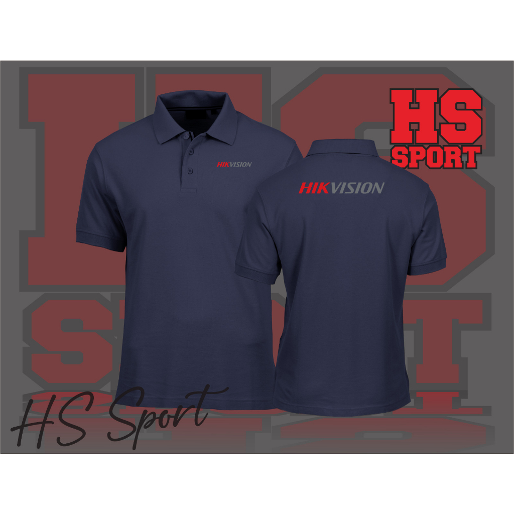 POLO HIKVISION - BAJU POLO TSHIRT - BAJU POLO KERAH HIKVISION