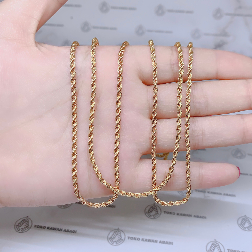 Xuping Gold Kalung Korea Viral Anti Karat *59