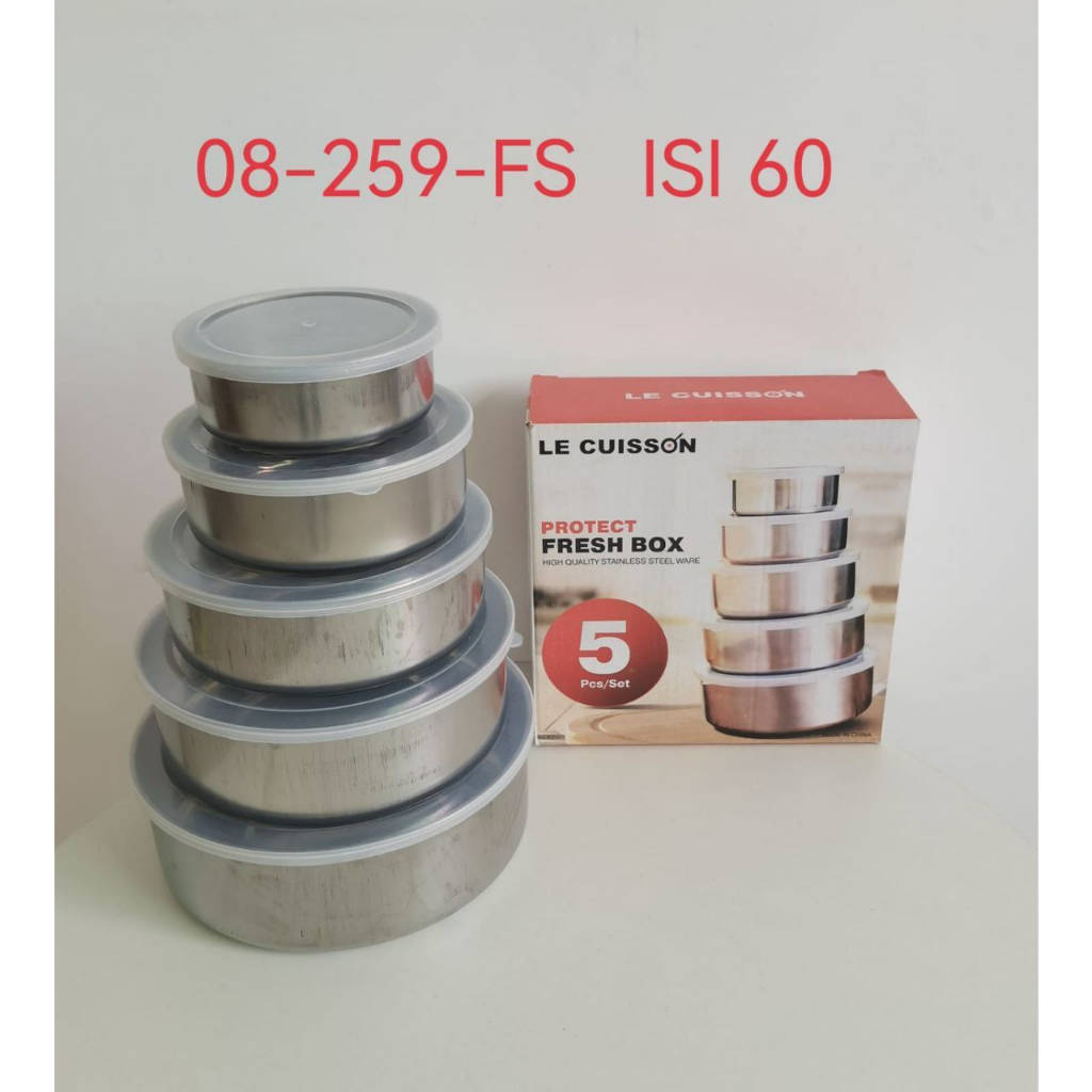 Rantang Susun Stainless - Rantang Beranak Stainless - Rantang Susun Makanan 5in1 - Set Rantang Susun