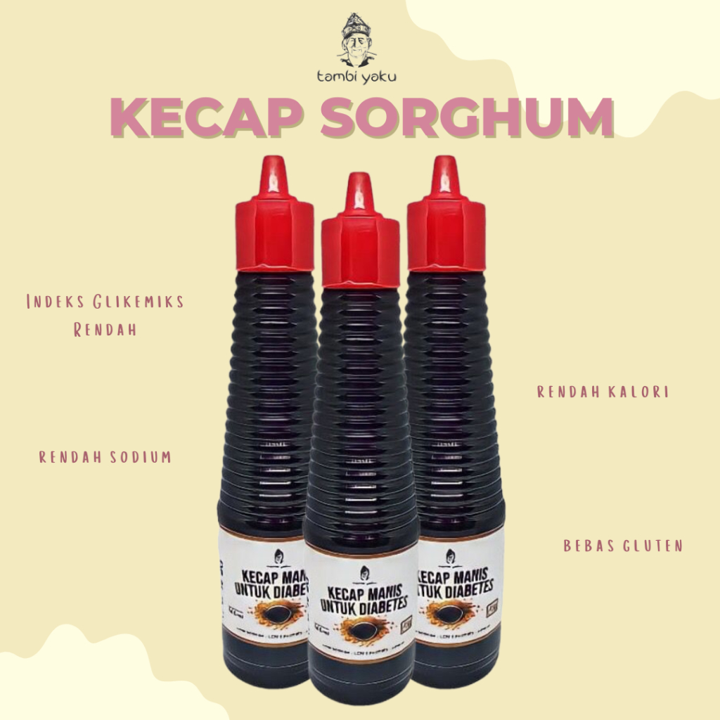 Tambiyaku - Kecap Sorghum 135ml | Kecap Manis Untuk Diabetes