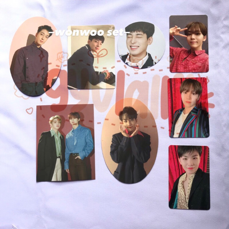 ‼️CLEARANCE SALE‼️ SEVENTEEN SEMICOLON MINICARD & OVALCARD (WONWOO SET, JEONGHAN, S.COUPS+JUN)