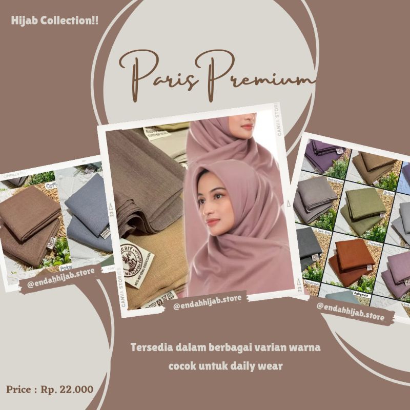 BASIS VOAL UMAMA SCARF/PARIS PREMIUM