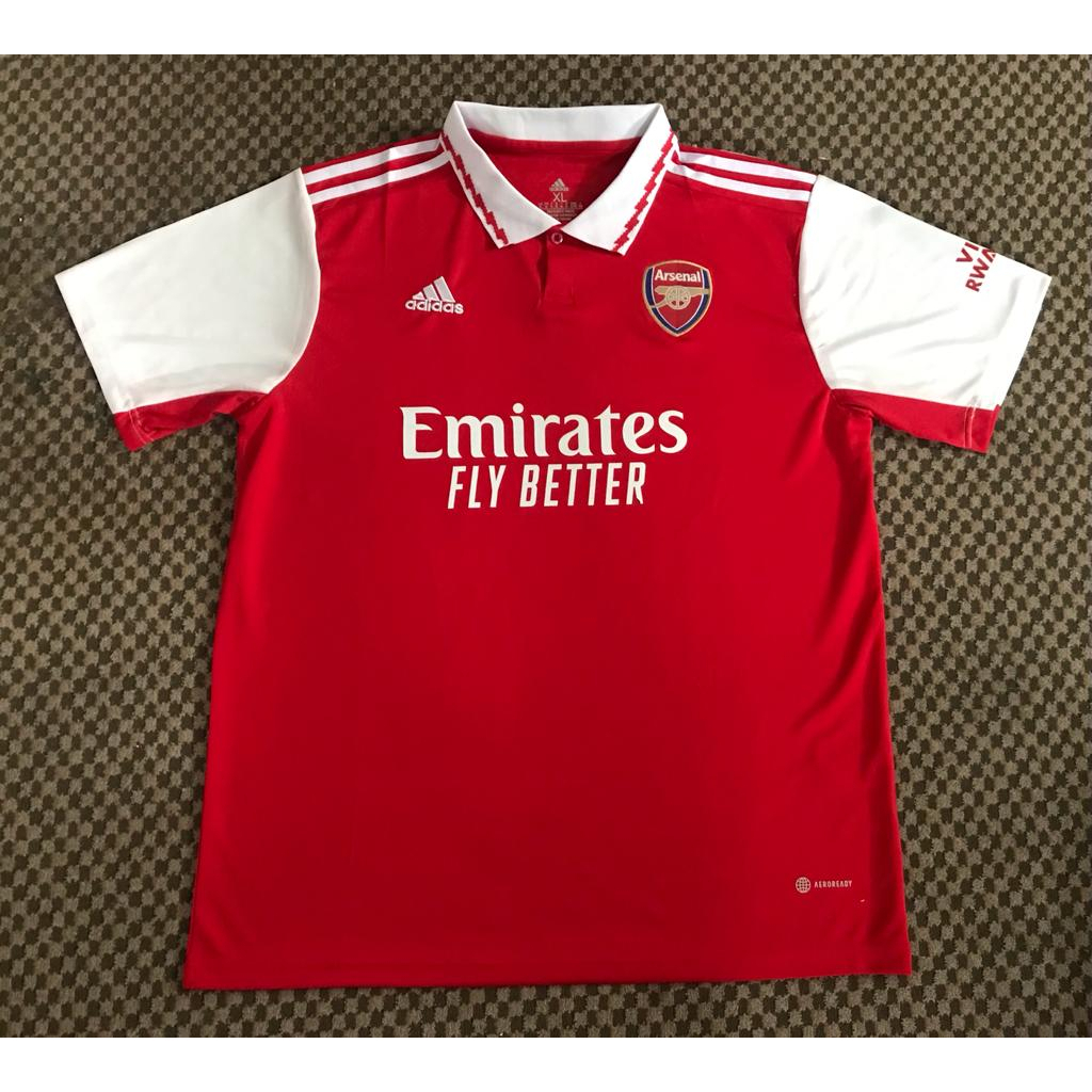 Jersey bola arsenal home 2022 - 2023 grade ori import