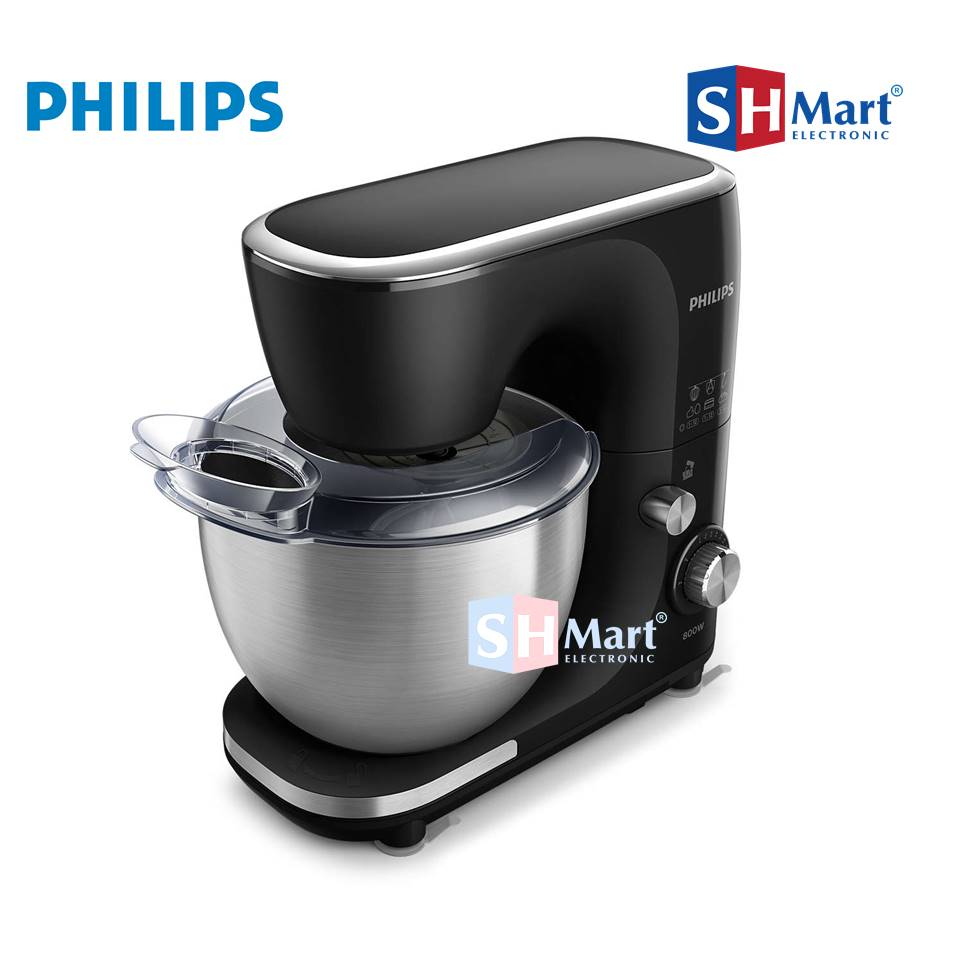 STAND MIXER PHILIPS KAPASITAS 5 LITER HR7922/90 800 WATT KITCHEN MACHINE PHILIPS GARANSI RESMI