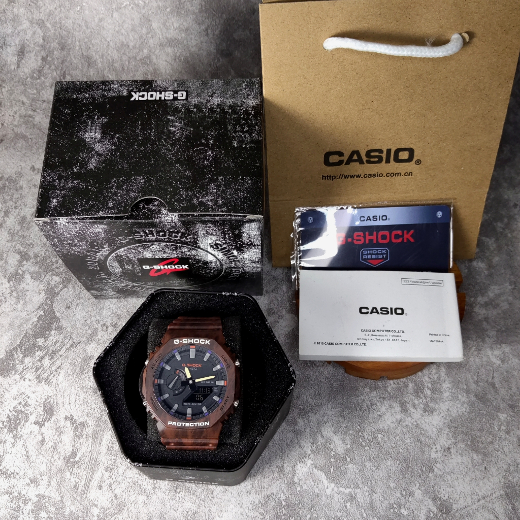 Jam Tangan Pria G-Shock Analog Digital GA-2100FR-5A Mistic Forest