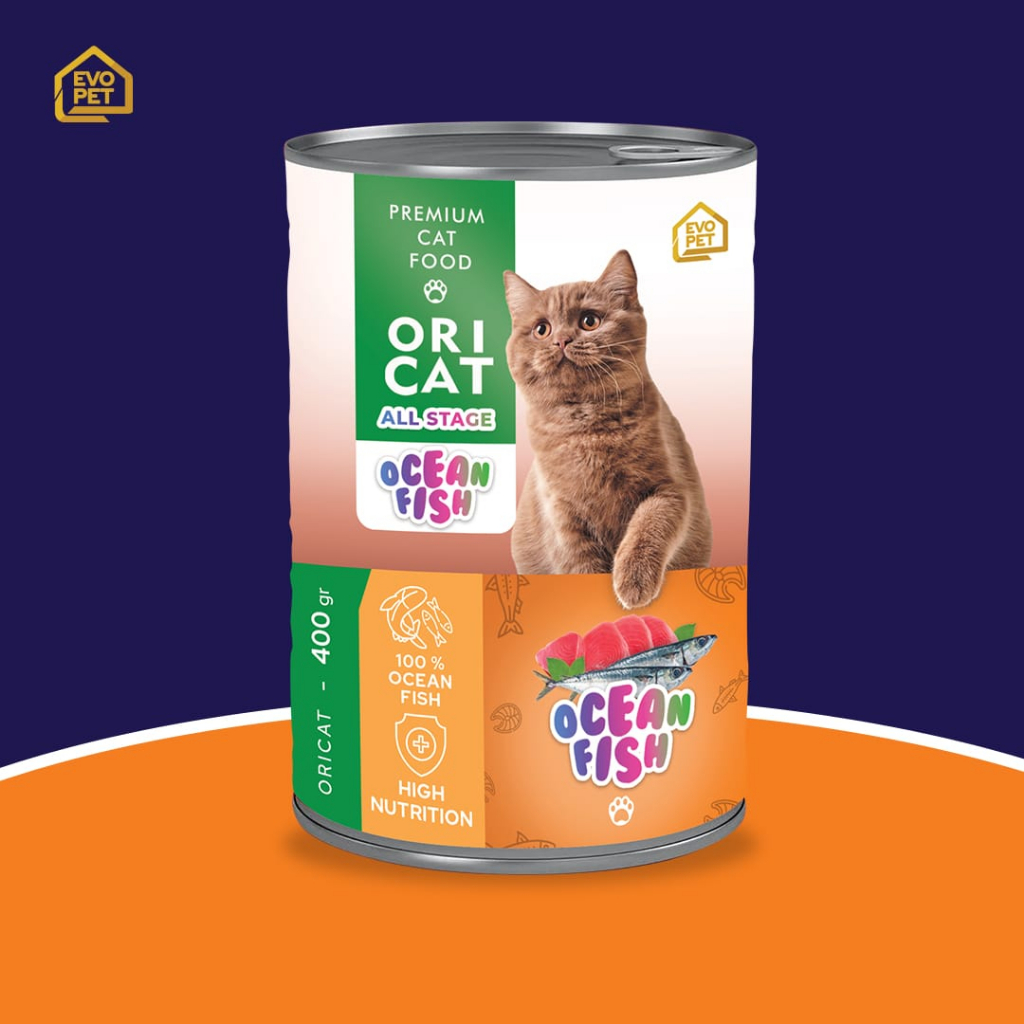 ORI CAT kaleng makanan kucing basah 400 GR CAT FOOD
