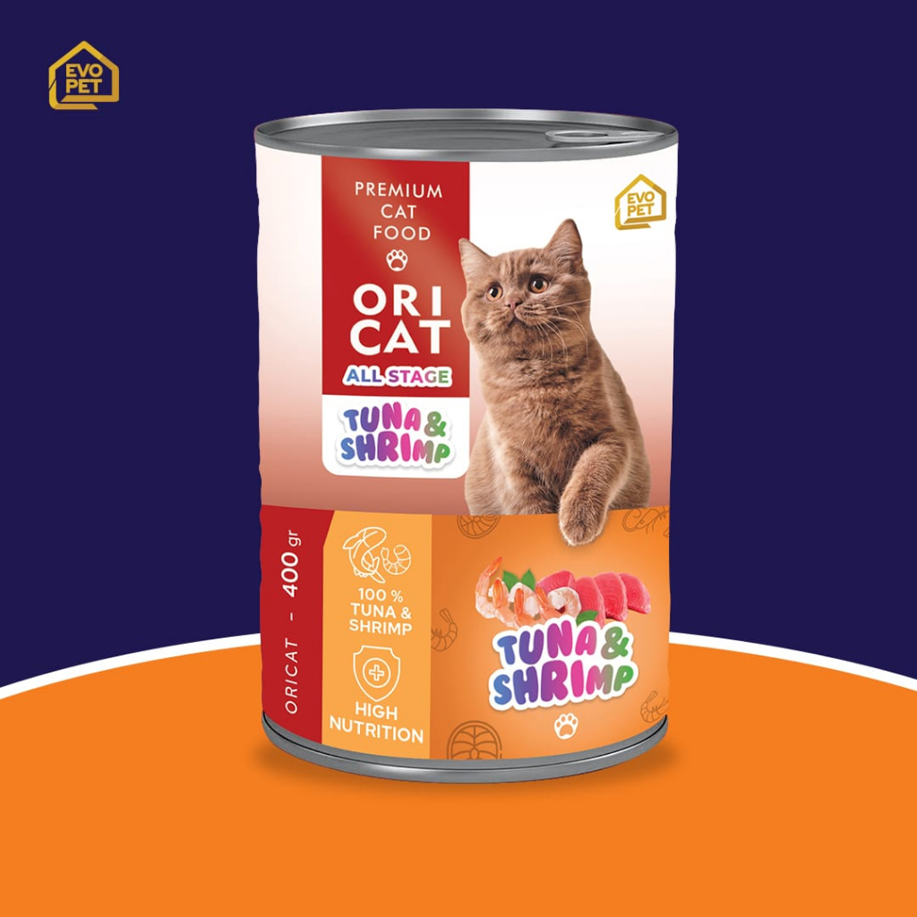 ORI CAT kaleng makanan kucing basah 400 GR CAT FOOD