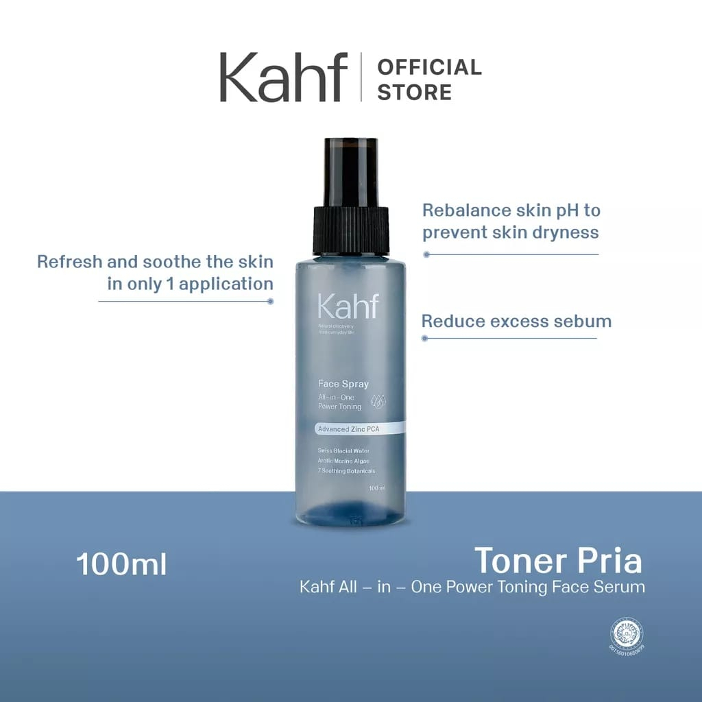 Kahf All-in-One Power Toning Face Spray 100 ml