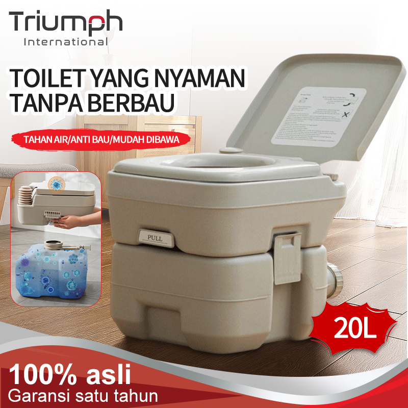 Toilet Bergerak 20 Liter/Toilet Portable Untuk /Toilet Luar Ruangan/Outdoor WC