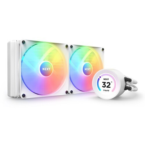 NZXT KRAKEN ELITE 240 RGB - AIO Liquid Cooling - WHITE