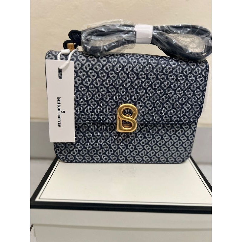 Audrey Canvas Bag Navy