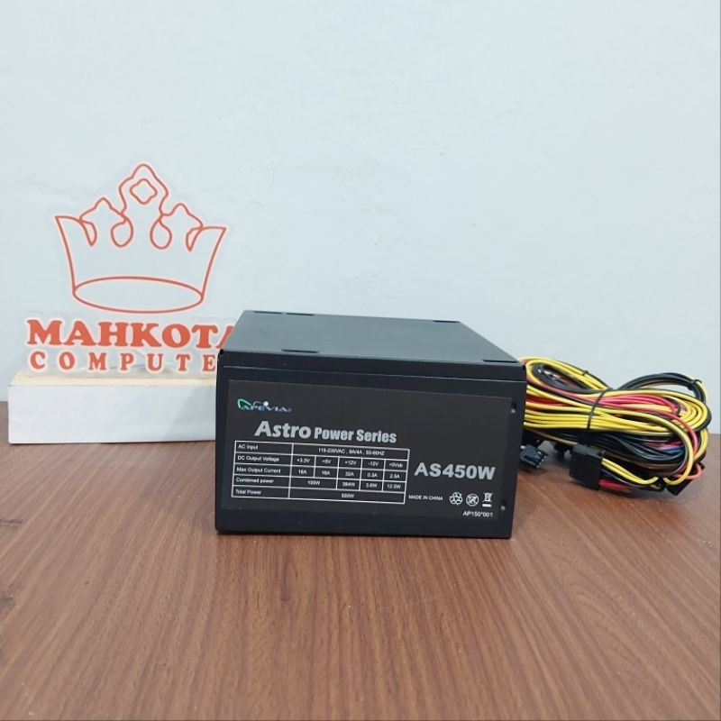 PSU PSA Power Supply APEVIA ASTRO AS450W