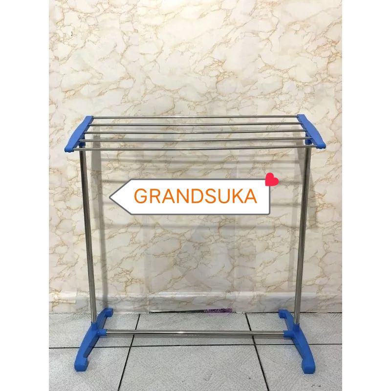 COD GANTUNGAN HANDUK Stainless/ JEMURAN HANDUK 2 Kaki BERDIRI RAK GANTUNG HANDUK