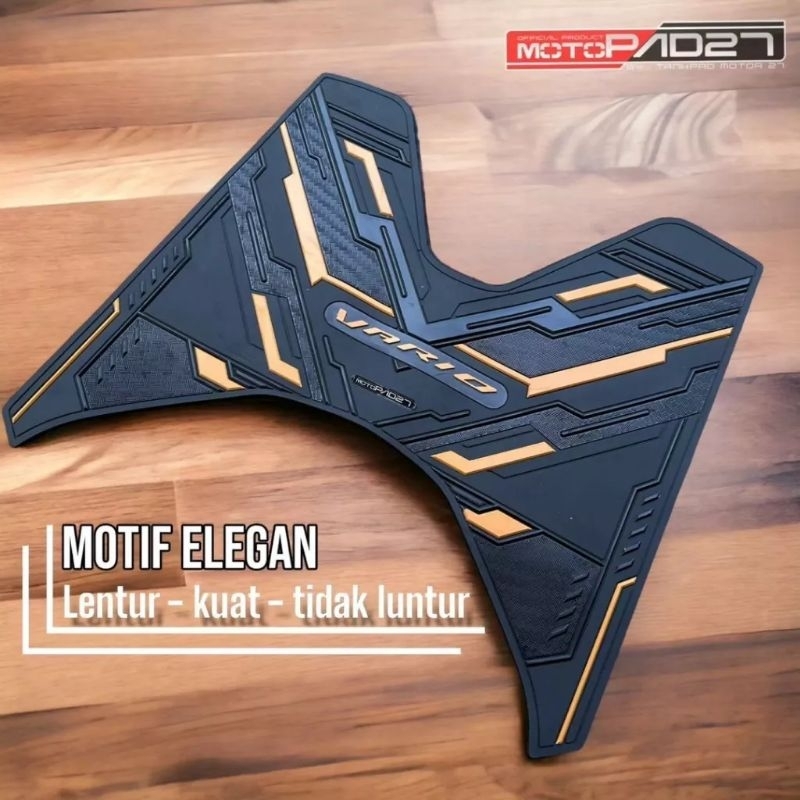 Karpet Vario 125 150 2023-2015 Pijakan kaki Vario 125 150 2023 Motif V2