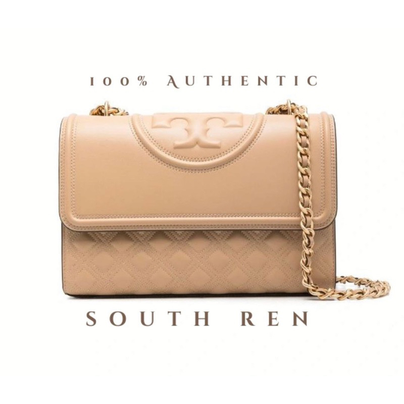 {100% ORIGINAL} TORY BURCH FLEMING EMBOSSED SHOULDER BAG