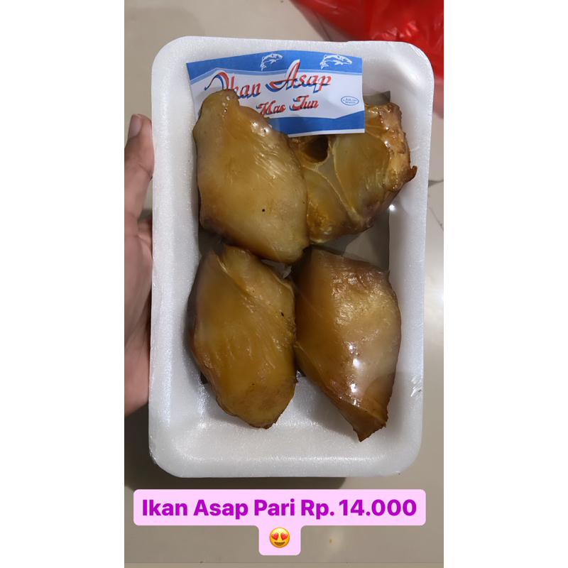 

IKAN ASAP PARI TERENAK TERMURAH