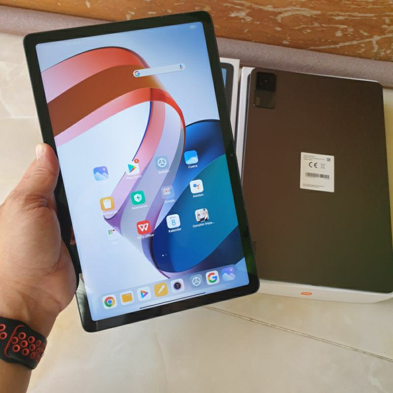 tablet redmi pad 6/128 second mulus dan lengkap istimewah