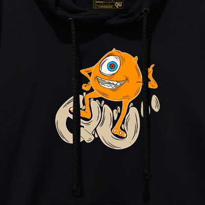 HOODIE PRIA DAN WANITA ORIGINAL OENIQU MOTIF MINION YELLOW