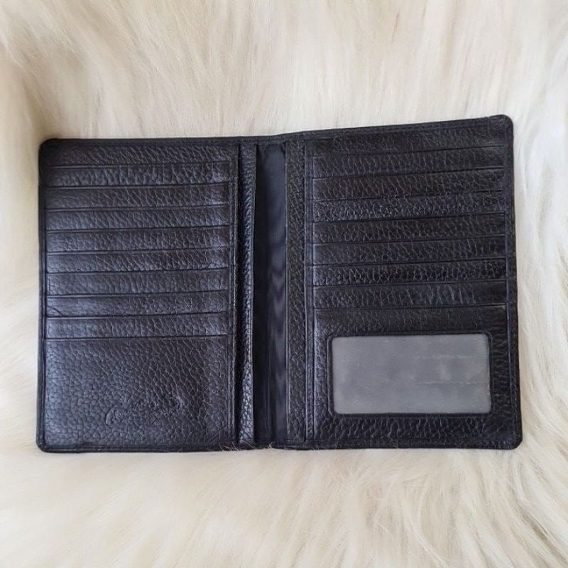 DOMPET KULIT ASLI CRO* BLACK AUTH