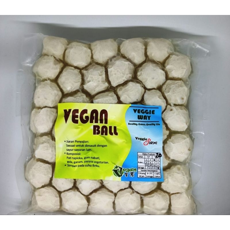 

bakso ikan vegan/vegetarian