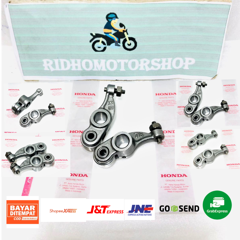 PLATUK KLEP ROCKER ARM HONDA BEAT FI OLD SCOOPY FI OLD SPACY FI TAHUN 2012 2013 2014 2015 ORIGINAL S
