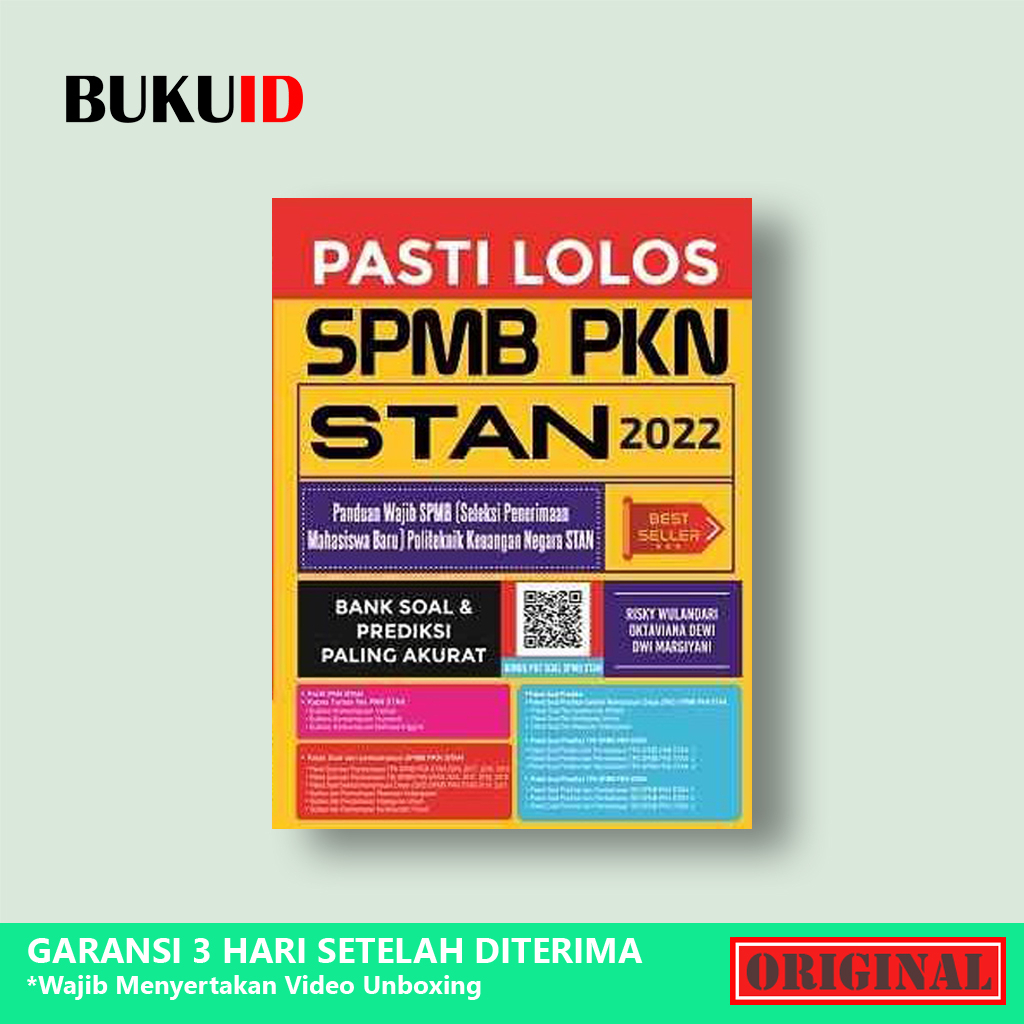 Buku Pasti Lolos SPMB PKN STAN 2022