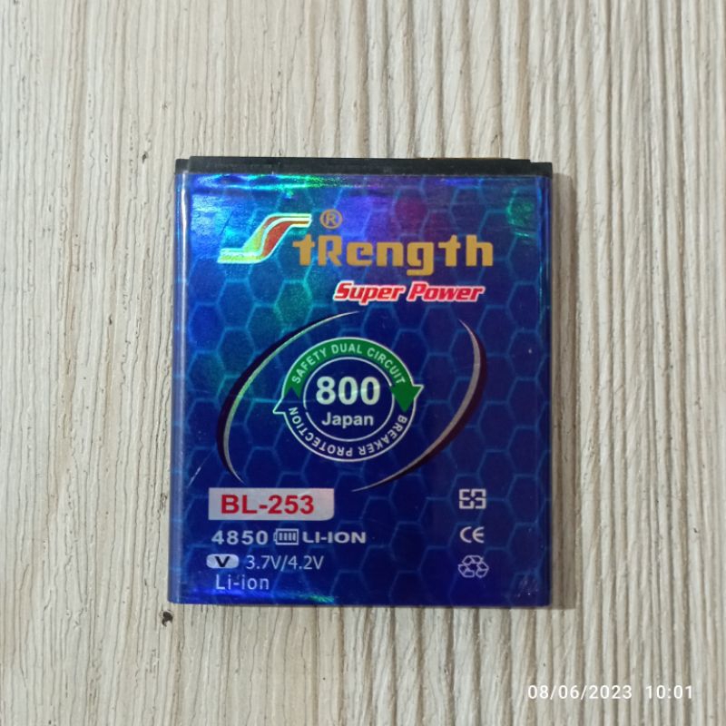 Baterai Batre  BL-253 untuk Lenovo A1000 A2010 A2580 Strength setara double power
