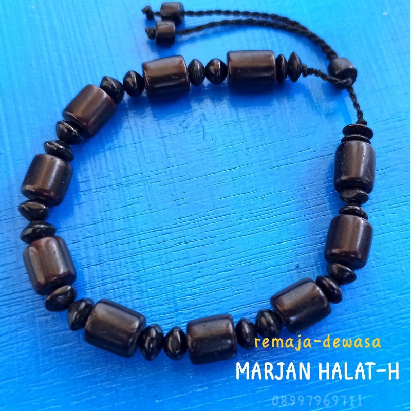 Gelang Kayu kaukah (MARJAN HALAT) Wanita-Pria koka kokka kaokah kokah