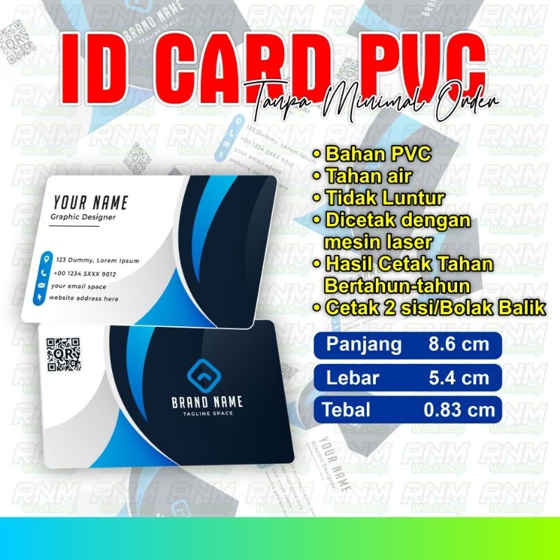 

Id card pvc tanpa minimal order