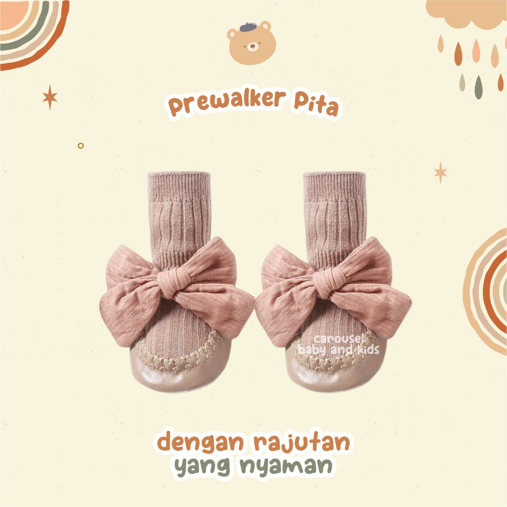 Kaos Kaki Pesta Prewalker Pita - 29-476 Aksesoris Anak Perempuan Lucu Terlaris By Carouselofficial