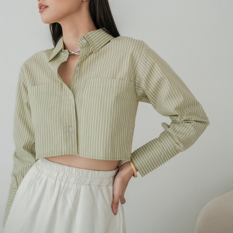 EVE CROPPED SHIRT