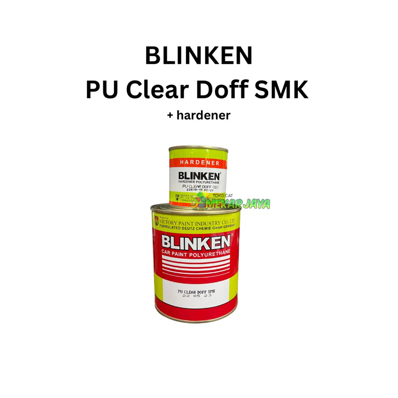 Blinken PU Clear Doff SMK + hardener