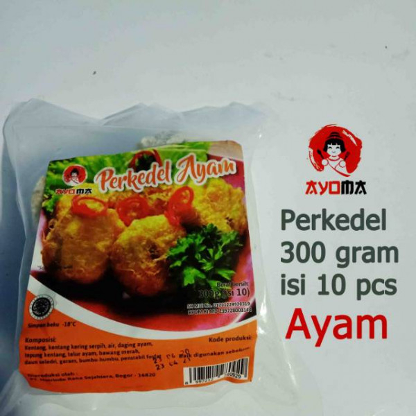 

Perkedel Ayam isi 10