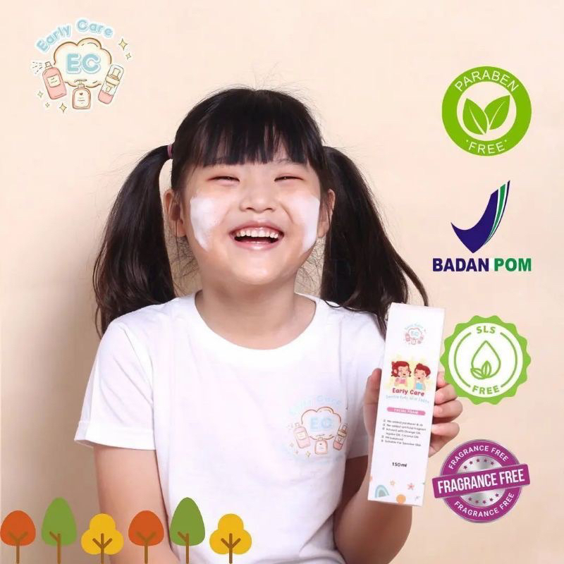 Early Care Gentle Kids and Teens Facial Foam Early Care Facial Foam Sabun Wajah Anak dan Remaja