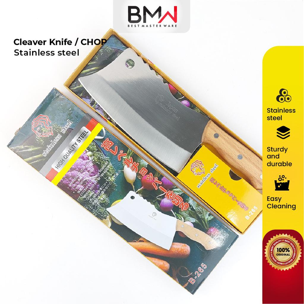 BMW Pisau Golok Daging Idul Adha Super Tajam Stainless Steel Premium