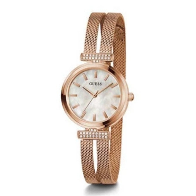 Guess Watches GW0471L3 Original ARRAY Jam Tangan Wanita Analog Rose-Garansi Resmi